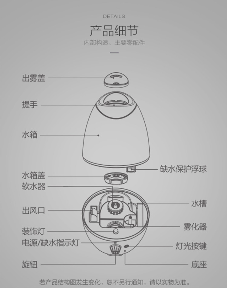 格力gree加溼器sc-3005-wg 3l