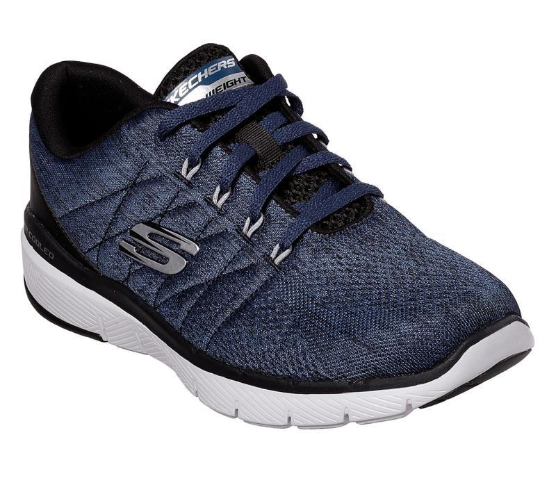 skechers斯凯奇男鞋运动鞋休闲鞋缓震轻便低帮52957 blue / black 10