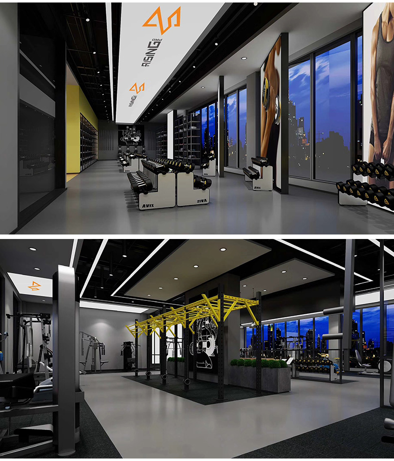 锐思健身房纯商用单功能力量训练器械扩胸划船踢腿高拉引体腹肌背肌