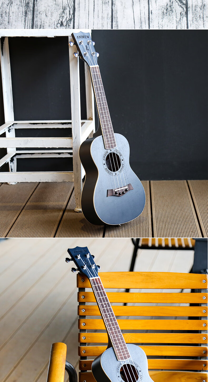 安德鲁(andrew)尤克里里初学者21寸23寸26寸初学者乌克丽丽儿童小吉他