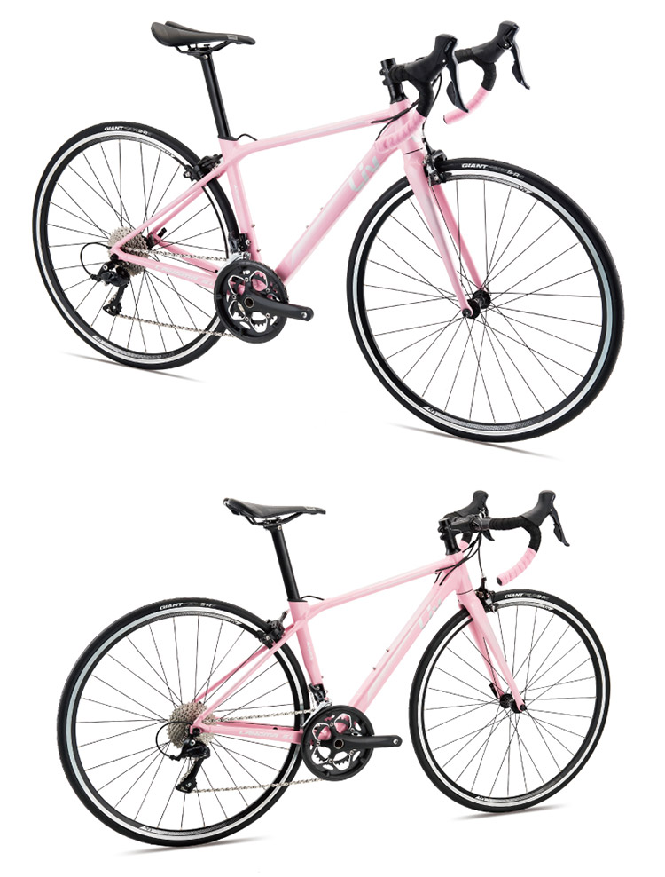 丽以芙liv langma sl 3成人变速女轻量竞速公路自行车 紫罗兰 xs(适合