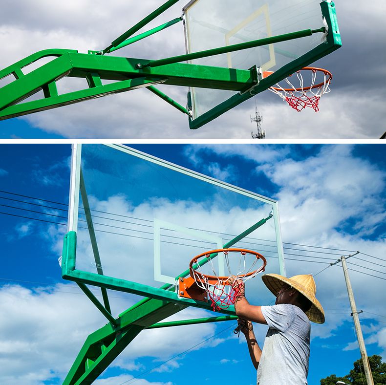 函翔(hanxiang)篮球框成人儿童户外投篮框架篮筐篮圈室内墙挂壁式篮球