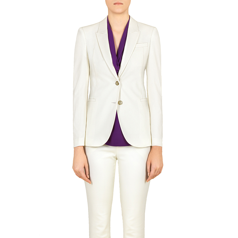 古奇女款西装 羊毛 白色 单排扣 362201 zcm53 9011