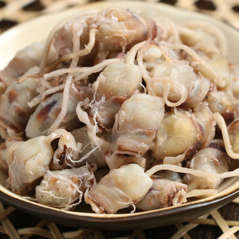 海鲜阁温州特产墨鱼嘴章鱼嘴乌贼嘴中大号500g年货送礼