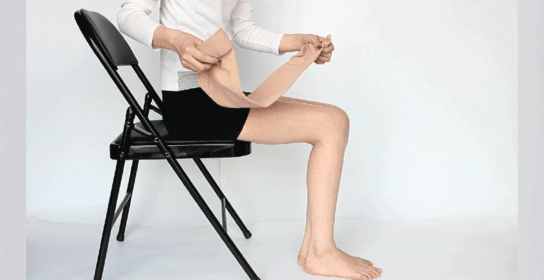 中三院 静脉曲张弹力袜男女型压力袜辅助治疗长筒袜中老年孕妇护士