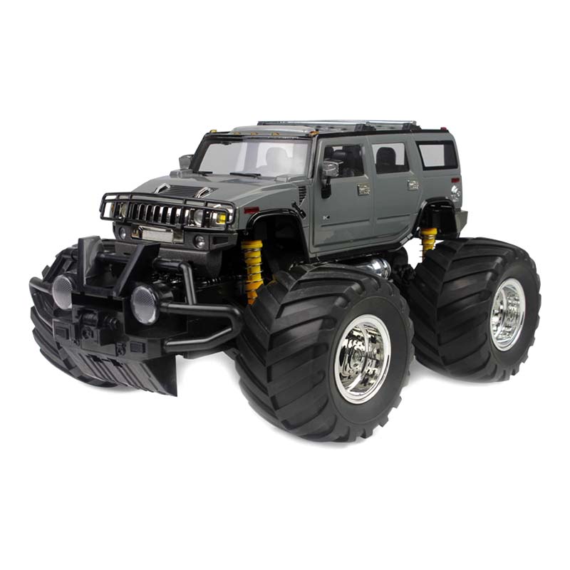 授权充电遥控车遥控越野大轮遥控车超大悍马 mx7201-0038 红色