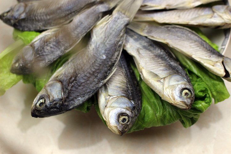 海鲜阁淡水鲫鱼干风干小咸鱼腊鱼干海鲜干货1kg