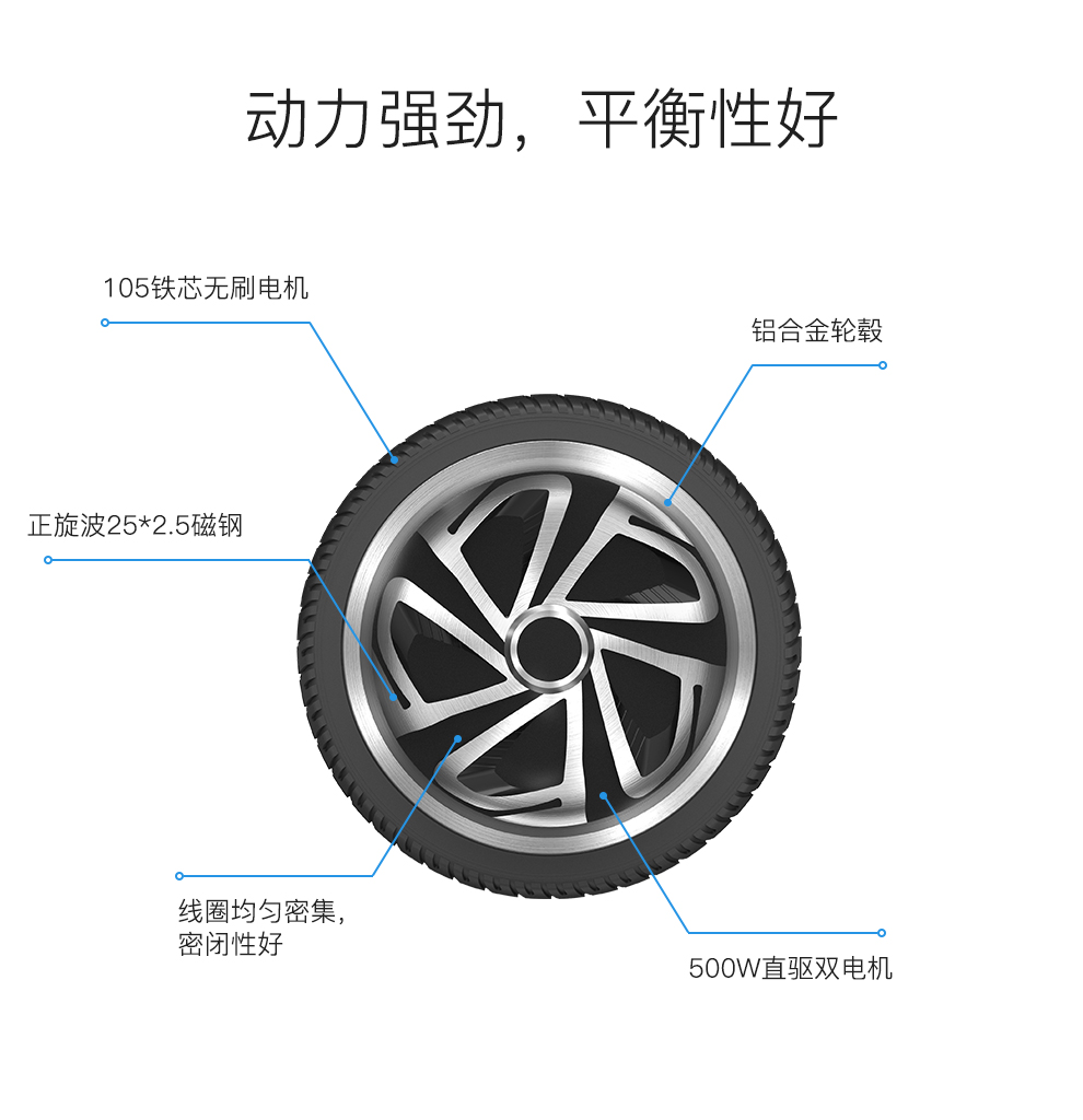 eber 双轮平衡车电动扭扭车体感车两轮漂移车成人儿童双轮电动智能车
