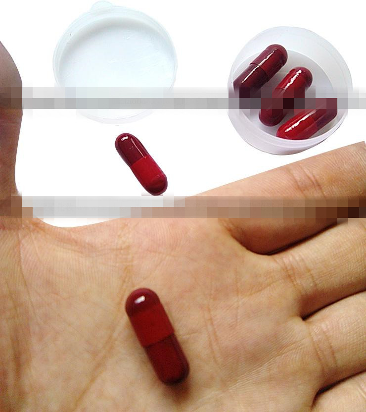 假血浆胶囊万圣节整人cos人造血浆吐血道具创意整蛊玩具吐血 (5粒)