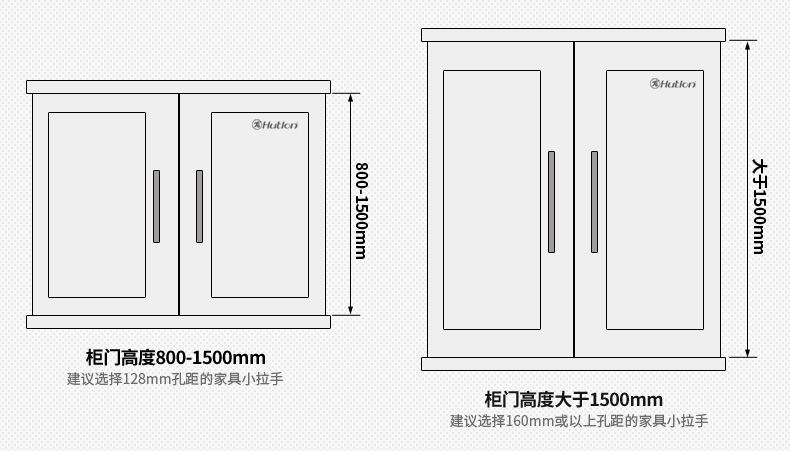 汇泰龙银色拉手优质锌合金实心柜门现代简约家具抽屉橱柜门把手五金 a