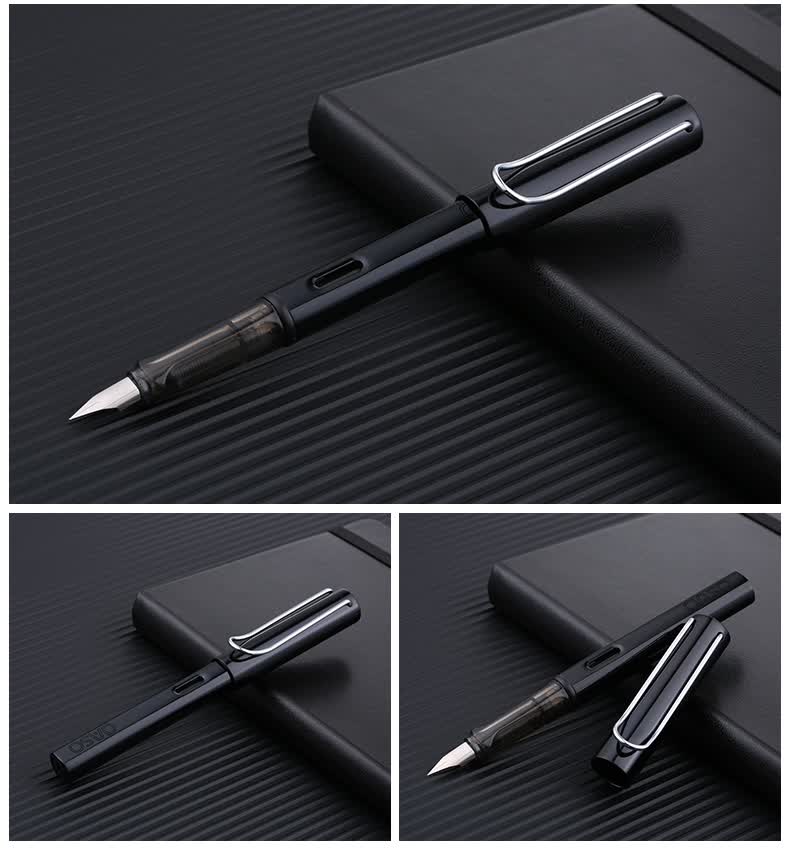 [New Year Gift] OASO Fountain Pen Gift, Cherry Blossom Pink Dual Nib Gift Box Set, 0.38mm And 0.5mm Nib, Business Office Student Gift 11