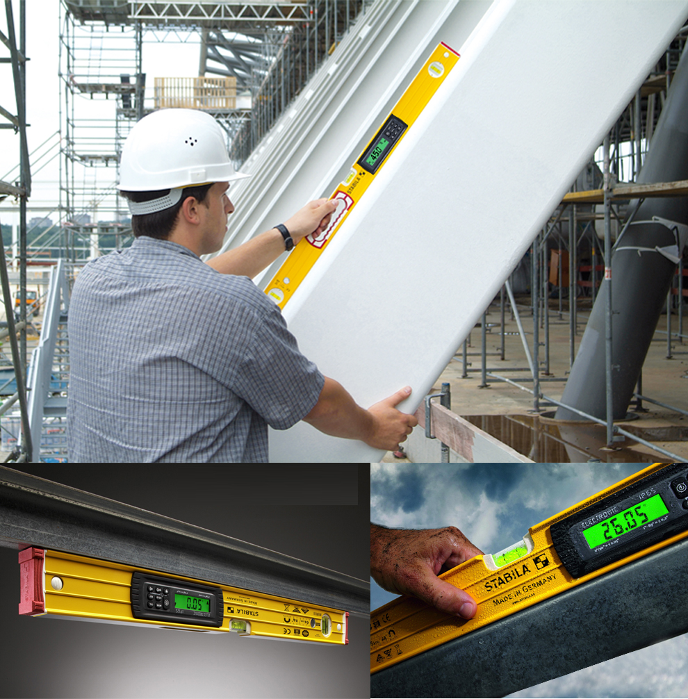 电子水平仪专业测水平stabila装修机台测量数显水平仪196系列德国进口