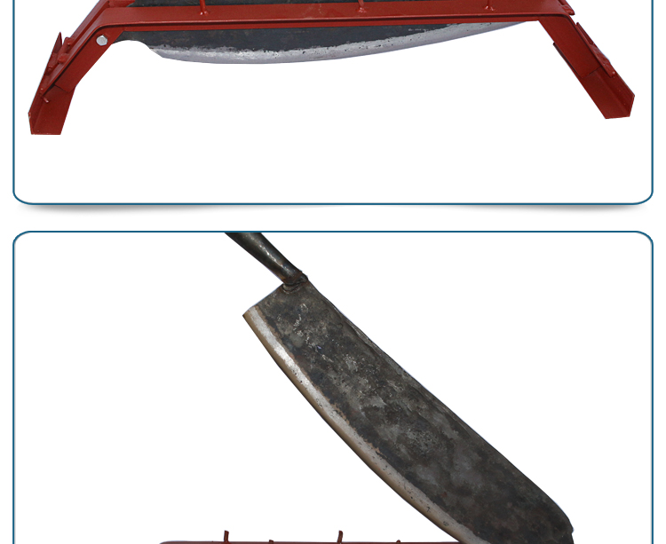 苏之卉 手动铡草刀带底座 切牛羊草料 和秸秆 中草药老式铡刀 草铡50