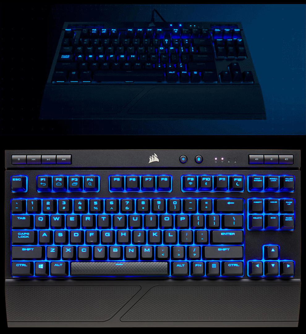 美商海盗船(uscorsair) k63 机械游戏电竞 绝地求生吃鸡 键盘 黑色