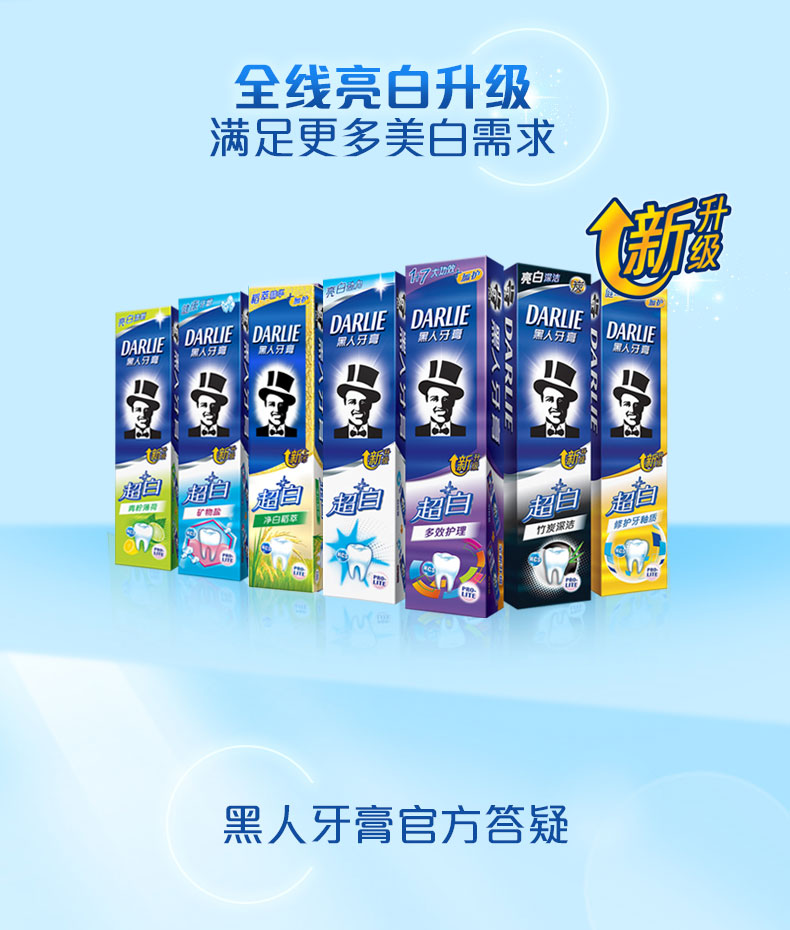 万宁(mannings) 黑人超白牙膏190g