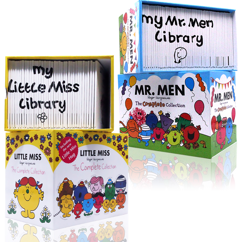 奇先生妙小姐系列趣味绘本mr Men Little Miss 两盒87册情绪生活管理儿童图画书 摘要书评试读 京东图书