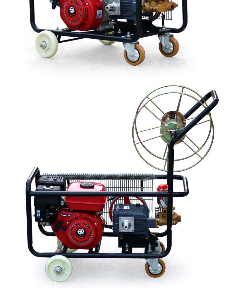 海道打藥機高壓水管汽油機高壓噴藥機農用機動農藥園林噴霧器果園打藥