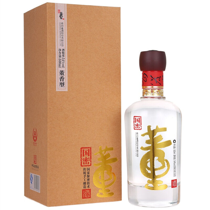 神价格 董酒 国密 54度 500ml*6瓶 整箱装 图2