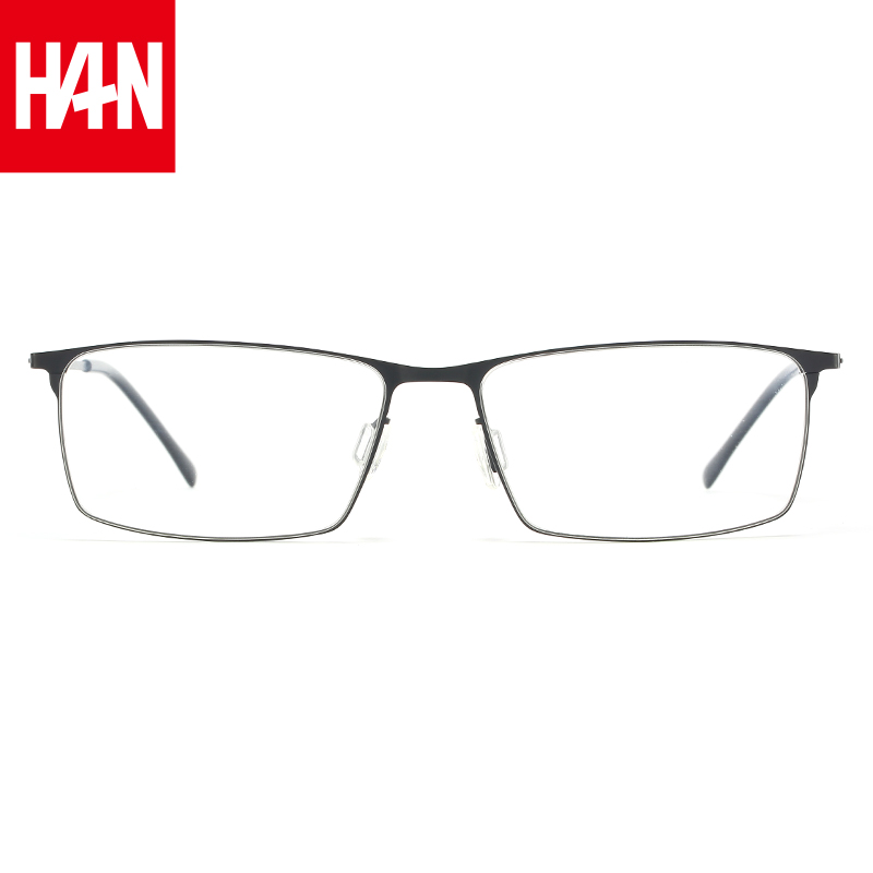 汉代 HAN HD49221 不锈钢&板材 光学眼镜架 +1.56非球面镜片 图2