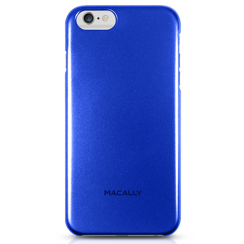 macally iphone6保护套苹果puls超薄手机背壳 蓝色 4.7寸