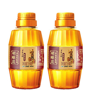 金龙鱼胡姬花古法小榨花生油158mlx2瓶