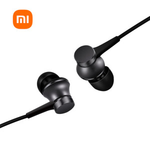 MI 小米 活塞耳机 入耳式有线耳机 黑色 主图
