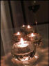 恒诚（HENG CHENG） 欧式水晶玻璃小蜡烛台酒吧咖啡厅浪漫求婚烛光晚餐道具烛台摆件 金香槟色中号 8*8*5 厘米 实拍图